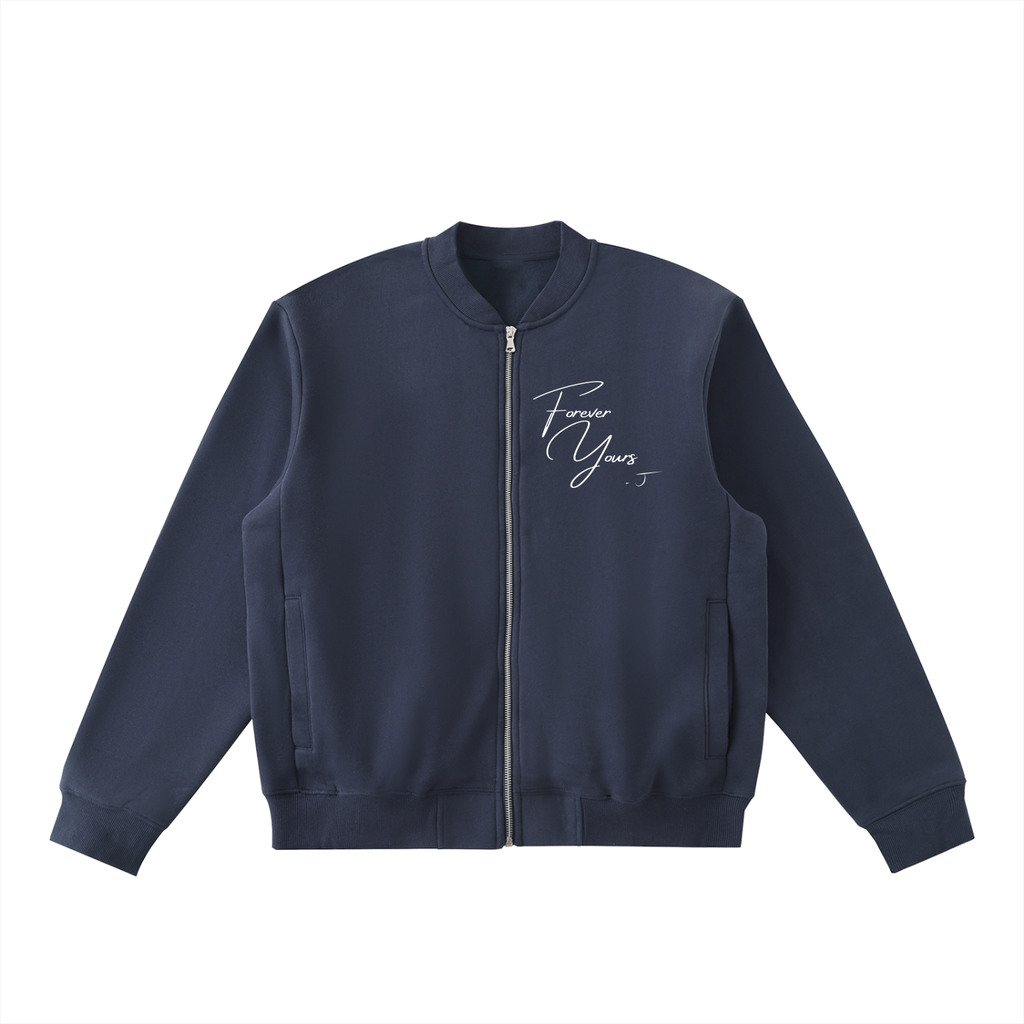 Forever Yours – Signature Fleece Varsity Jacket