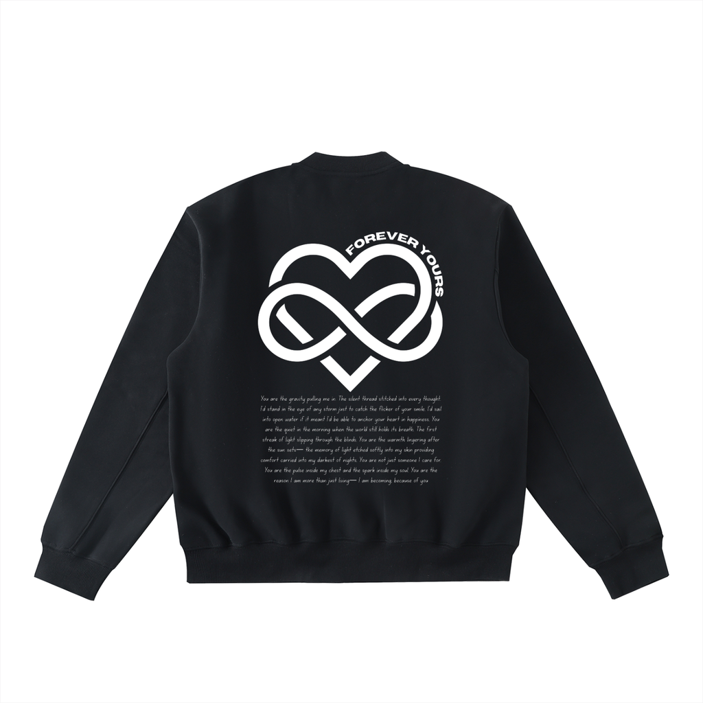 Forever Yours – Signature Fleece Varsity Jacket
