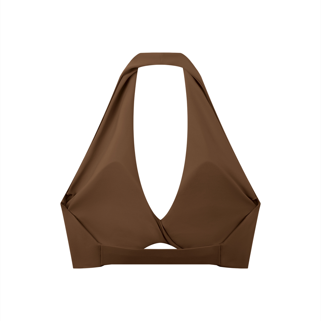 Purpose - Pleated Halter Sports Bra