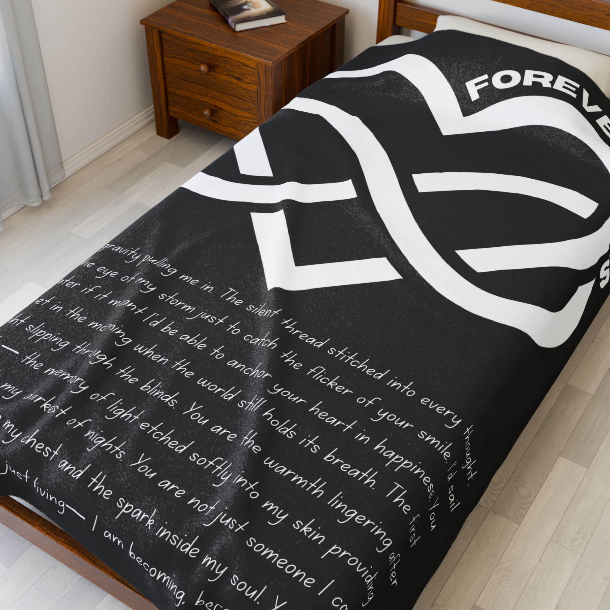 Forever Yours - Plush Blanket
