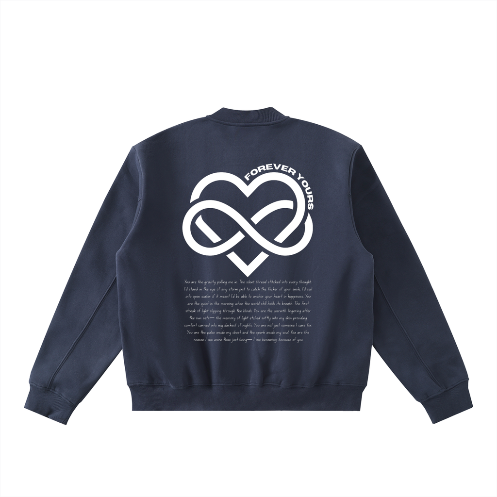 Forever Yours – Signature Fleece Varsity Jacket