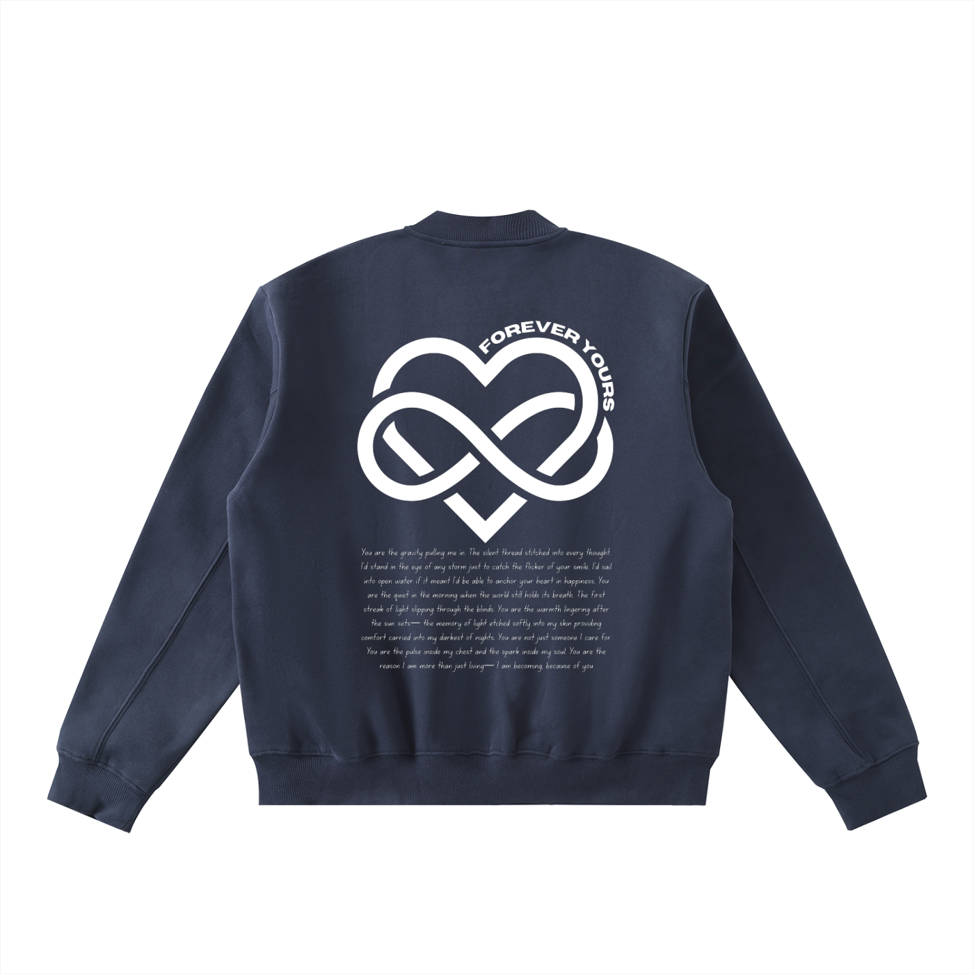 Forever Yours – Signature Fleece Varsity Jacket
