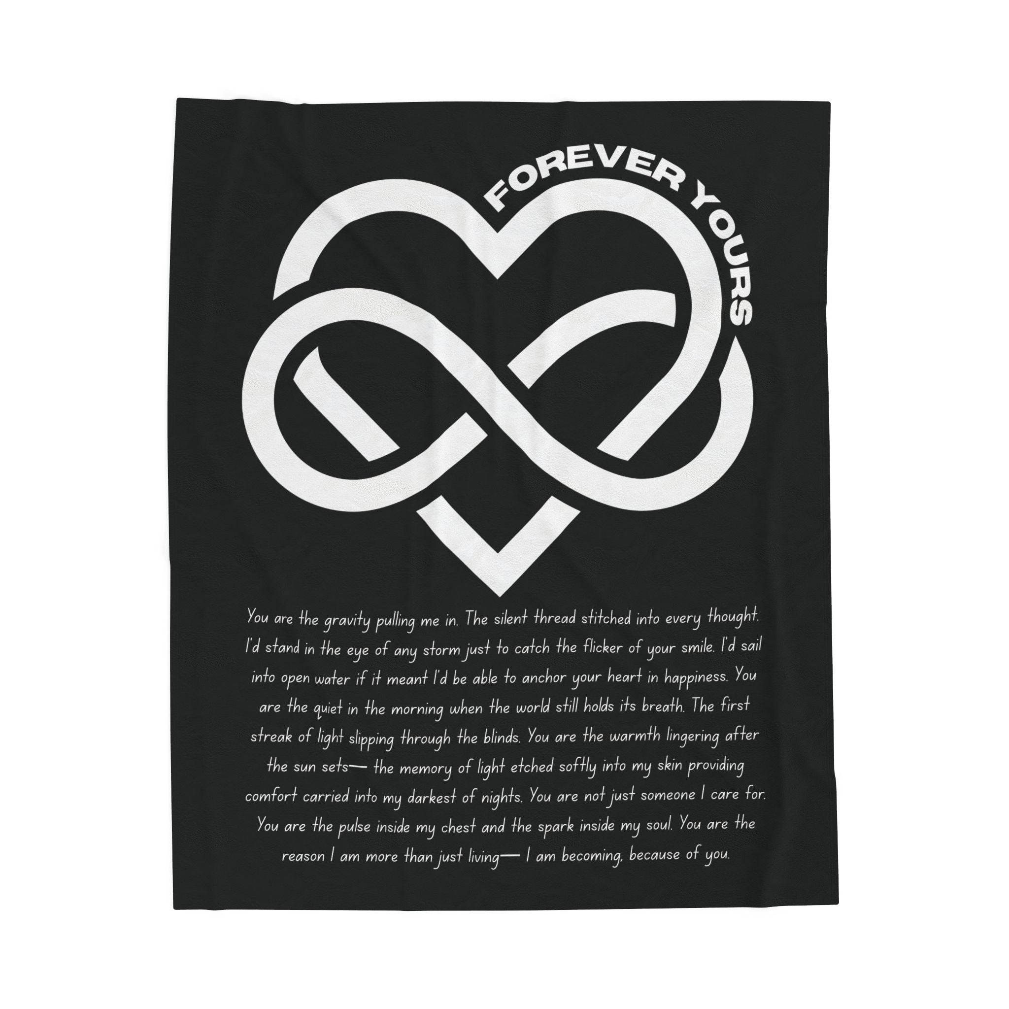 Forever Yours - Plush Blanket