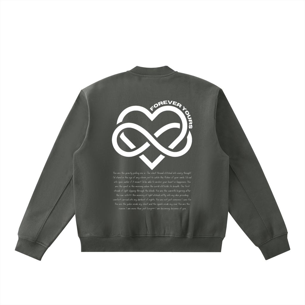 Forever Yours – Signature Fleece Varsity Jacket