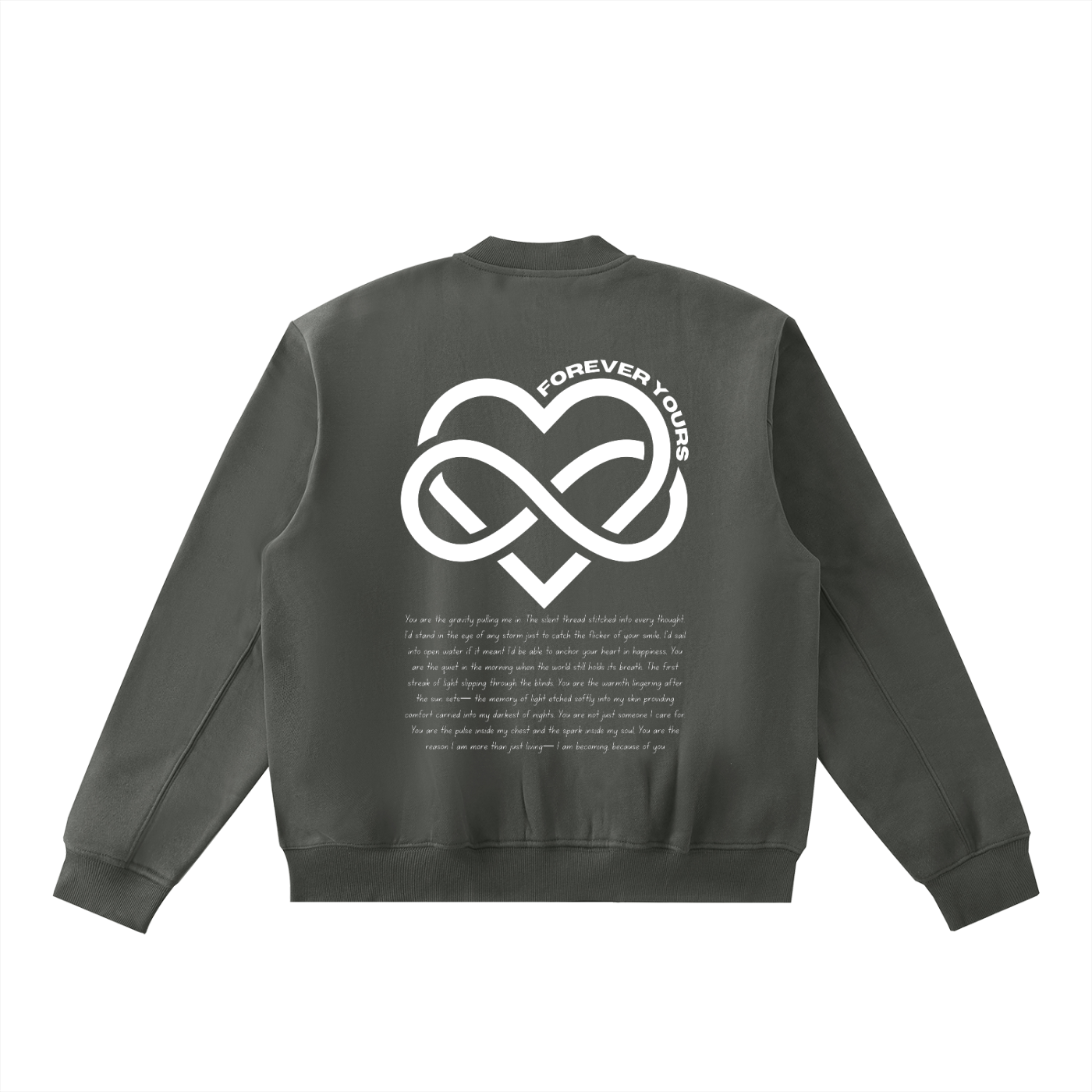 Forever Yours – Signature Fleece Varsity Jacket