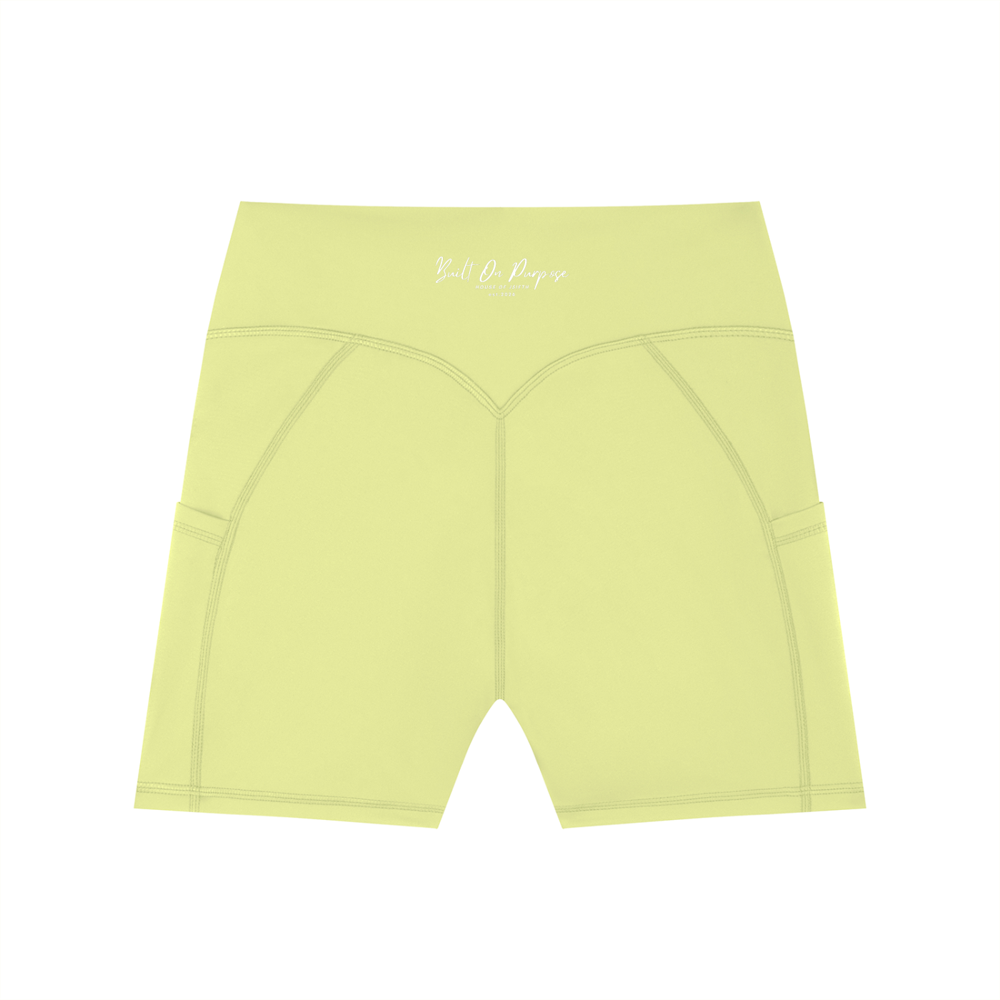 Purpose - High-Waisted Side Pocket Shorts