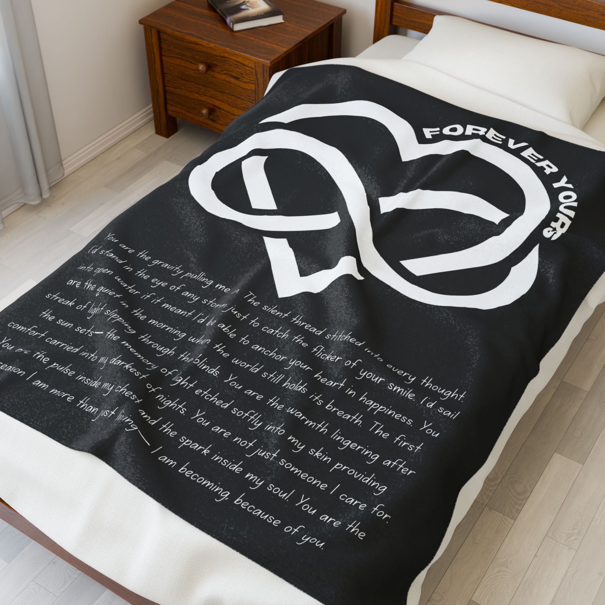 Forever Yours - Plush Blanket