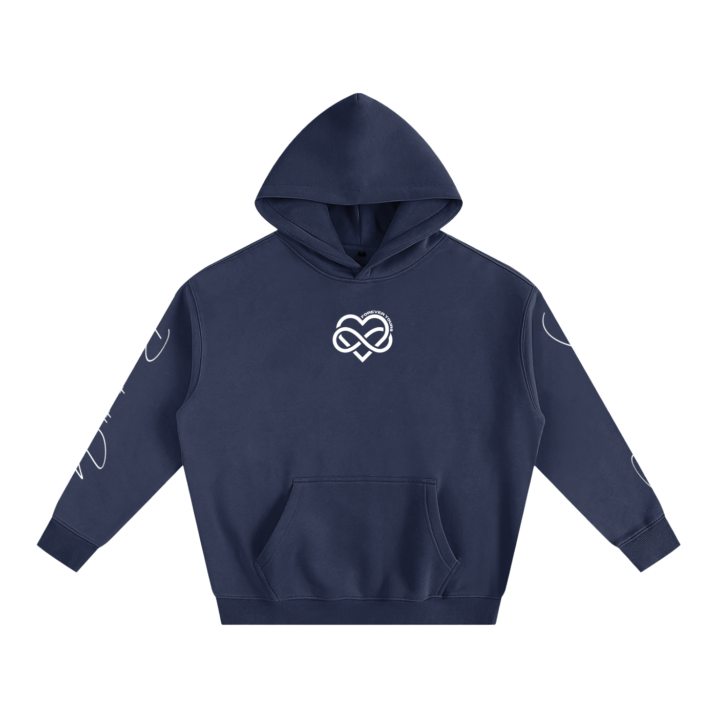 I LOVE YOU - Oversized Heart-Lyric Hoodie – J5ifth - Official Store