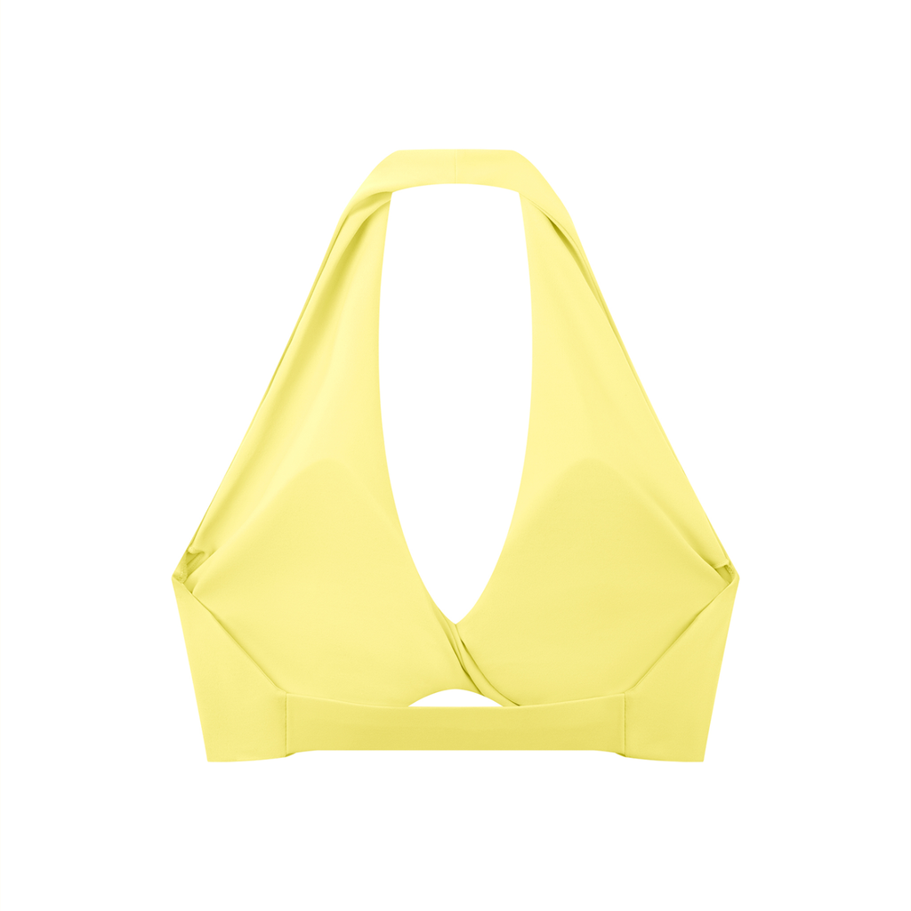 Purpose - Pleated Halter Sports Bra
