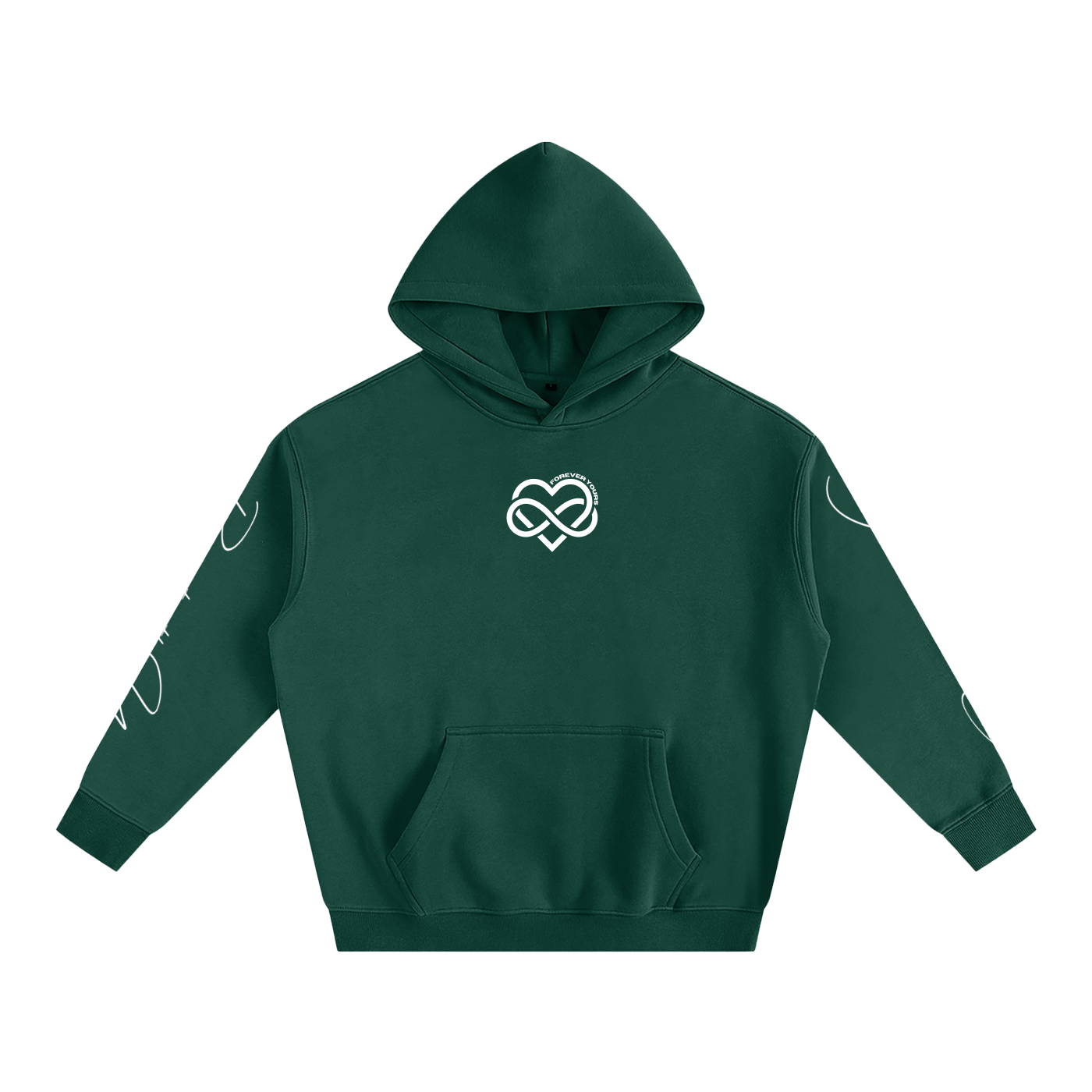 I LOVE YOU - Oversized Heart-Lyric Hoodie – J5ifth - Official Store