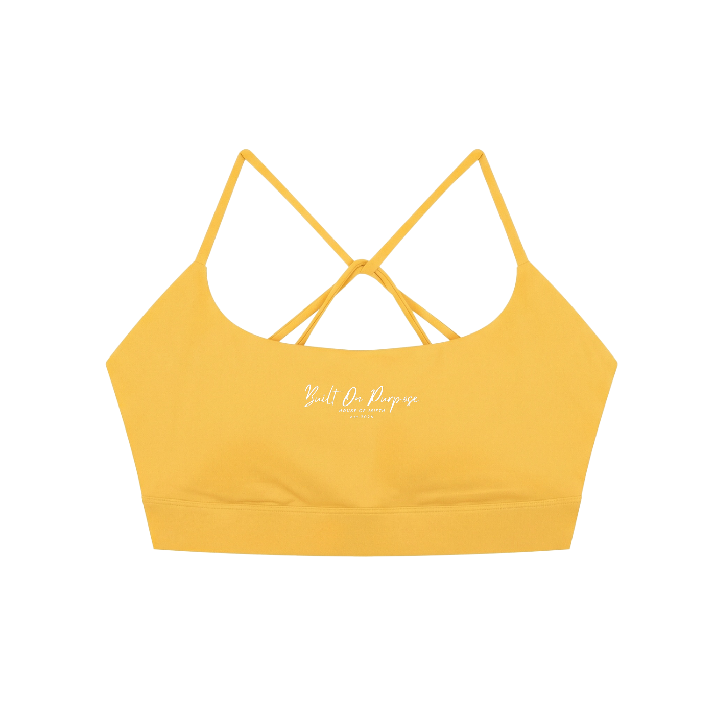 Purpose - Criss Cross Sports Bra