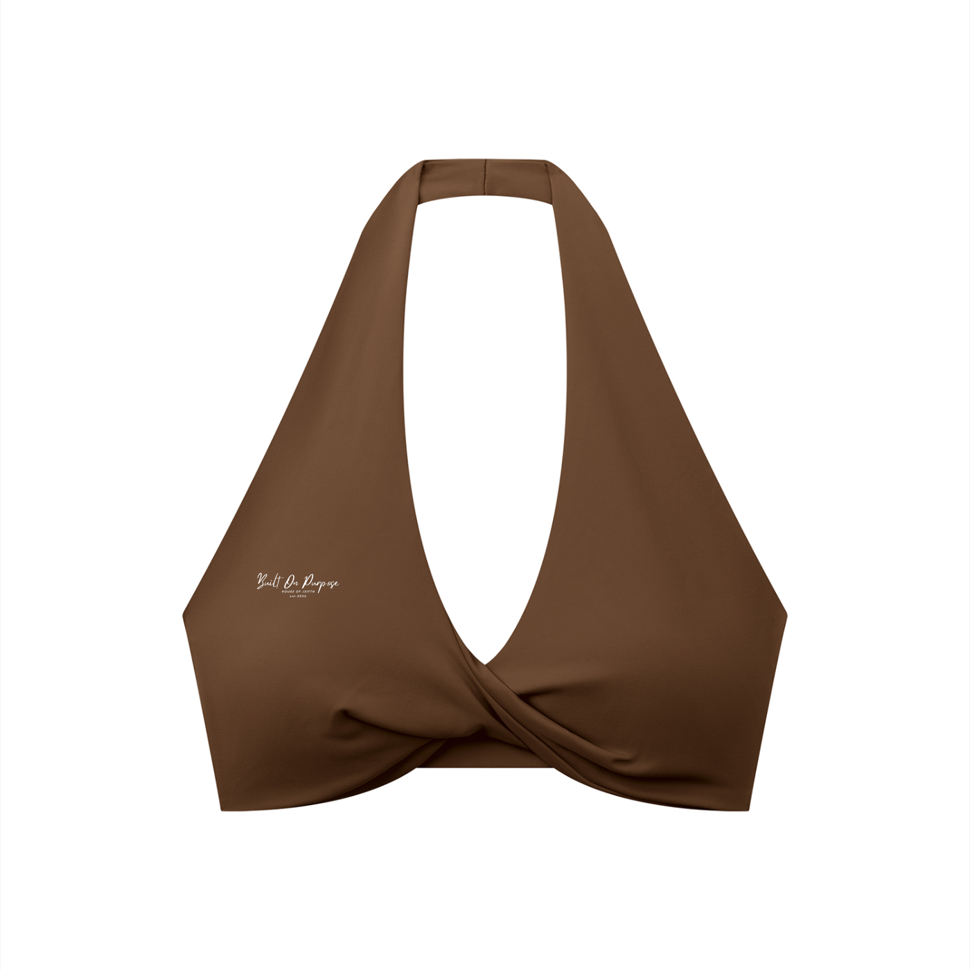 Purpose - Pleated Halter Sports Bra