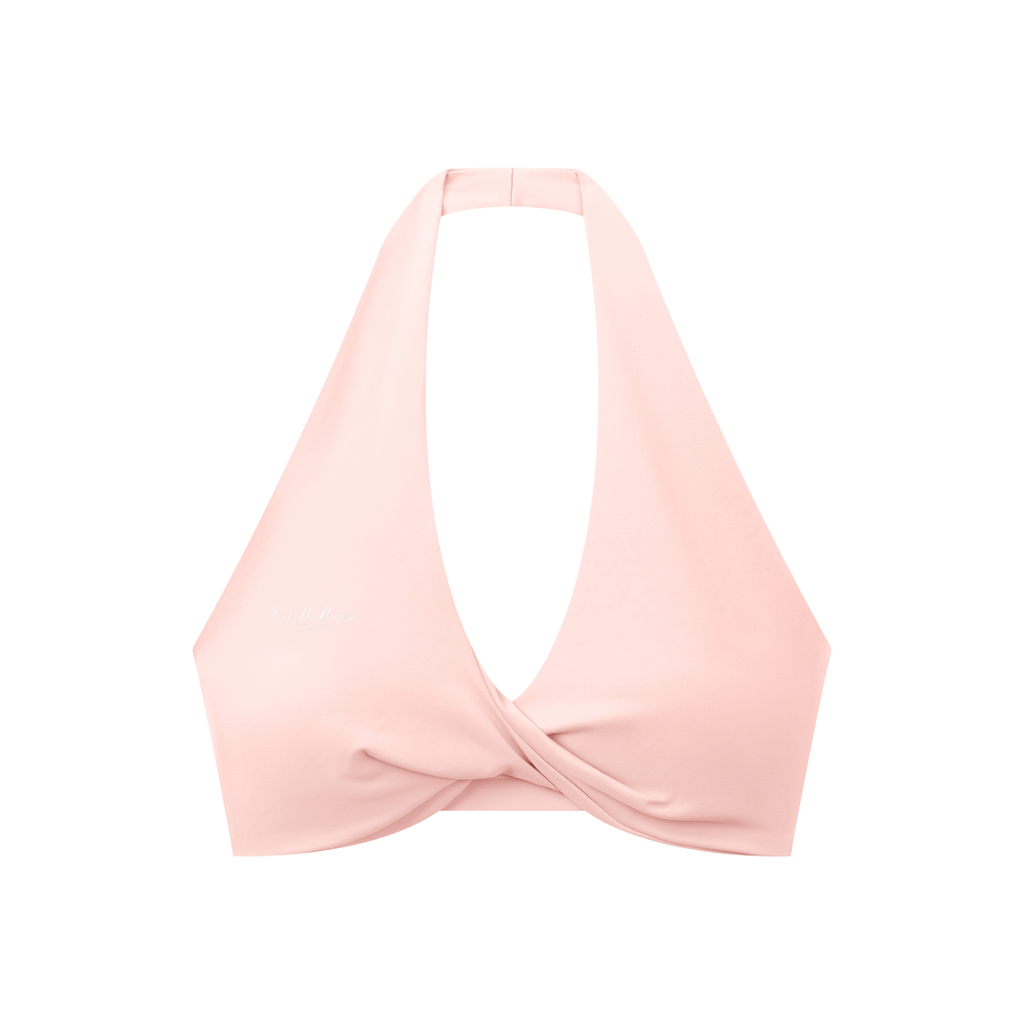 Purpose - Pleated Halter Sports Bra