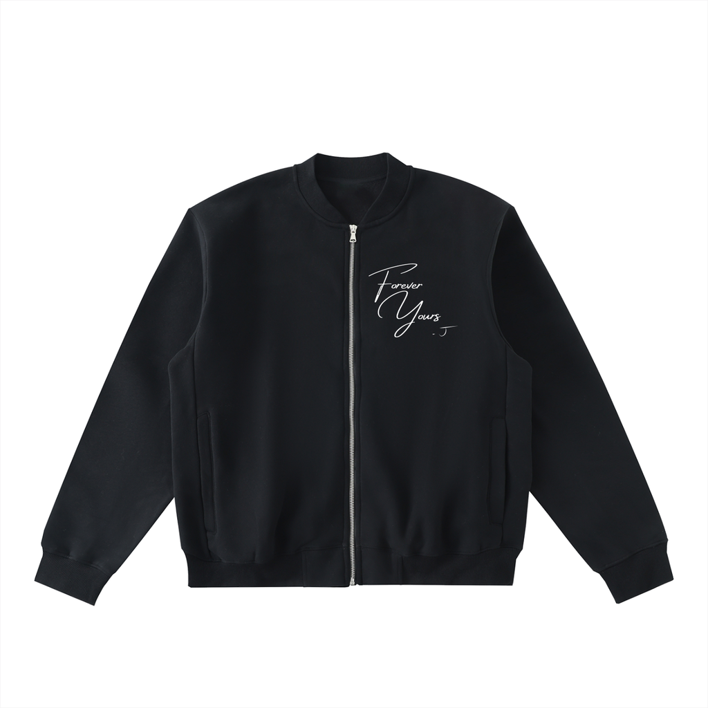 Forever Yours – Signature Fleece Varsity Jacket