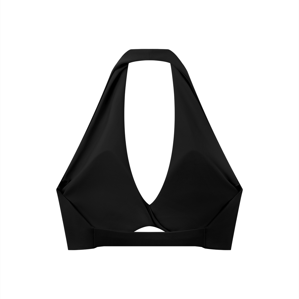 Purpose - Pleated Halter Sports Bra