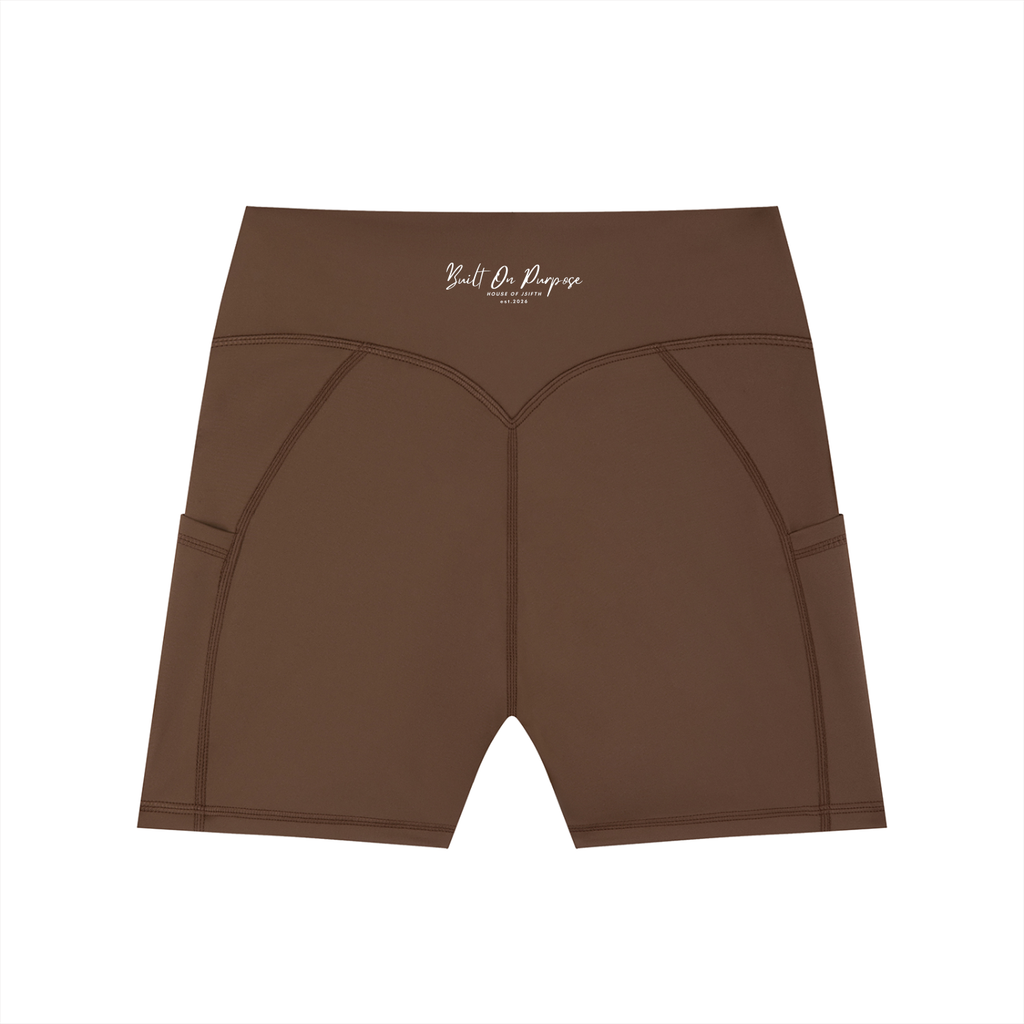 Purpose - High-Waisted Side Pocket Shorts