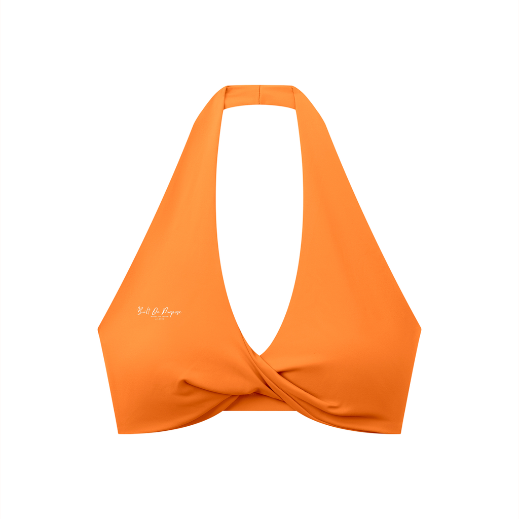 Purpose - Pleated Halter Sports Bra