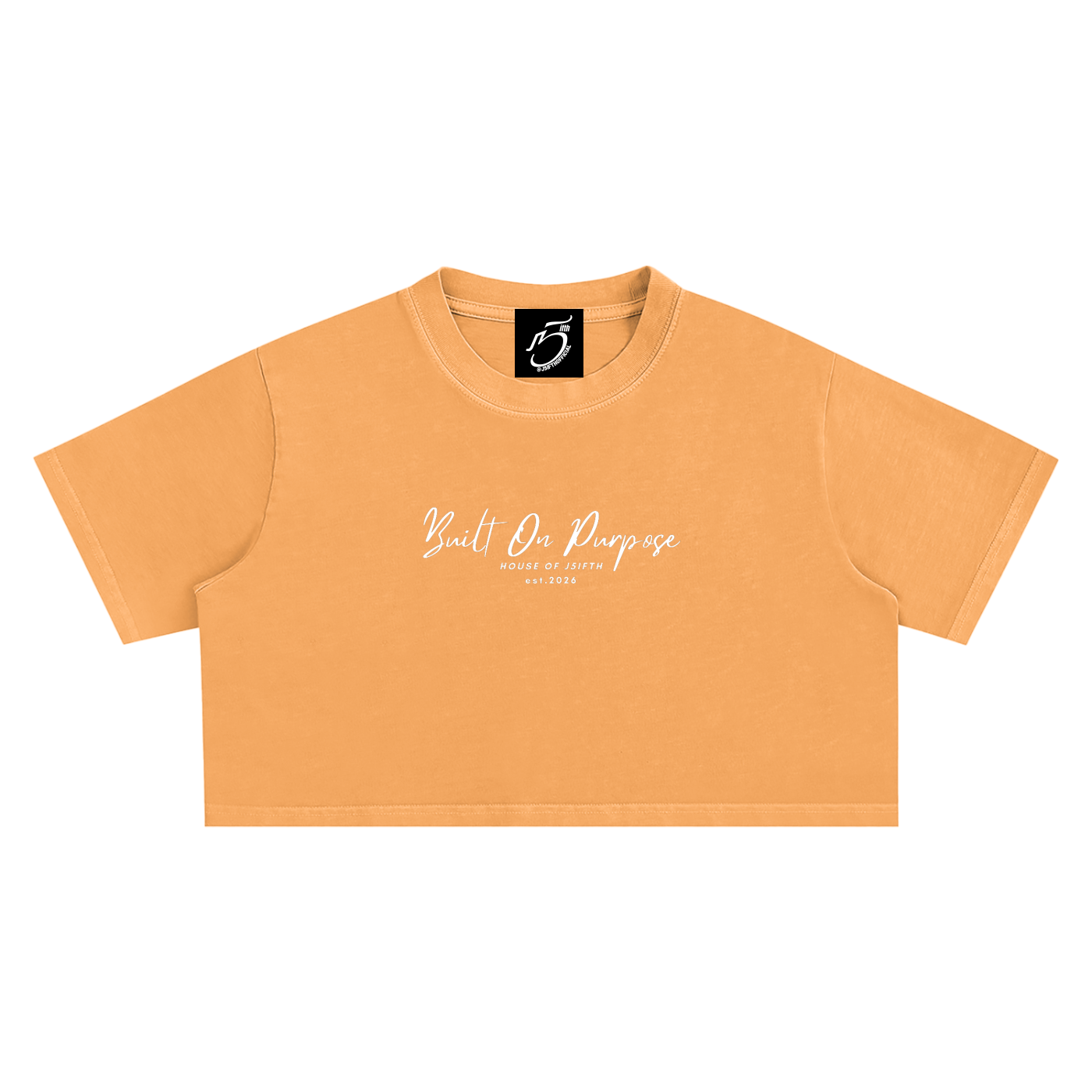 Purpose - Snow Washed Crop Top