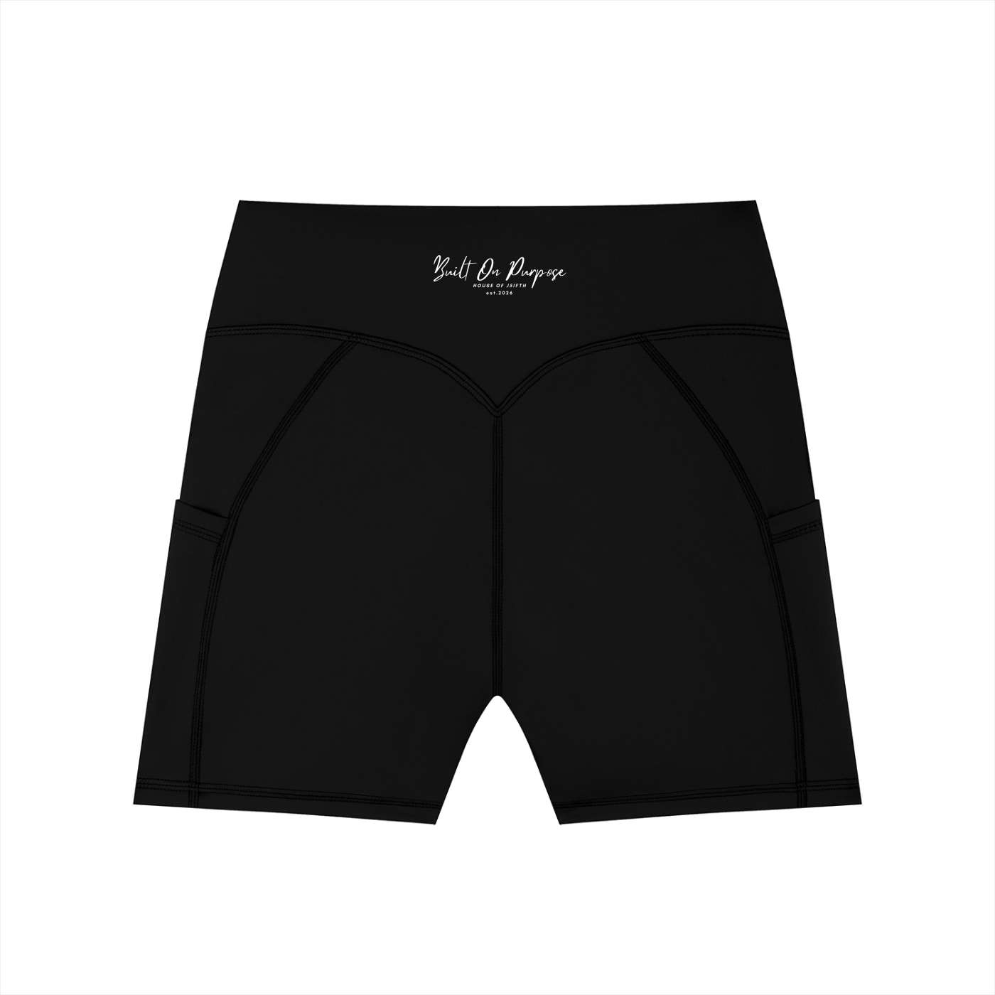 Purpose - High-Waisted Side Pocket Shorts