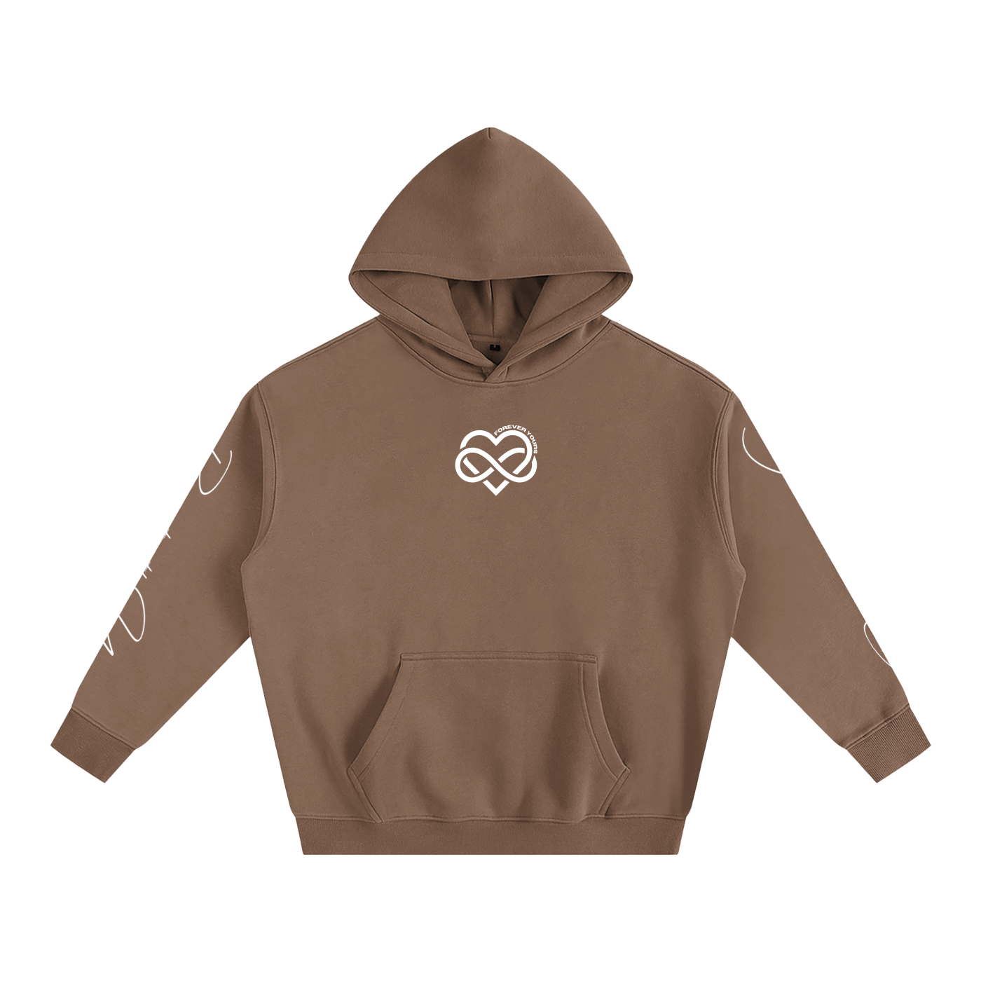 I LOVE YOU - Oversized Heart-Lyric Hoodie – J5ifth - Official Store